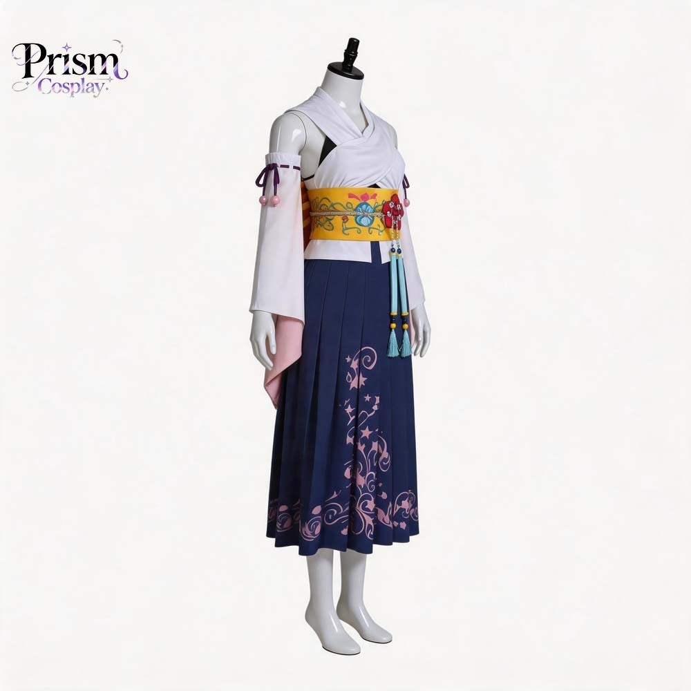Anime Cosplay Japanese - Final Fantasy Ten Yuna Çağrıdan Gelen