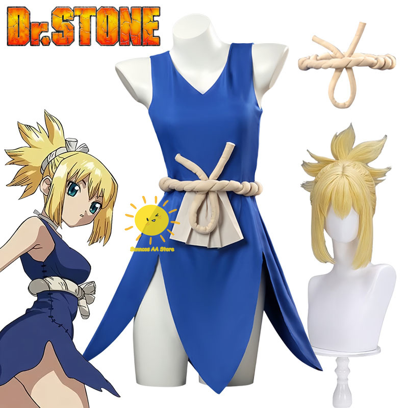 Anime Cosplay Mujer - Anime Dr.Stone Cosplay Kohaku Cosplay Kostümleri