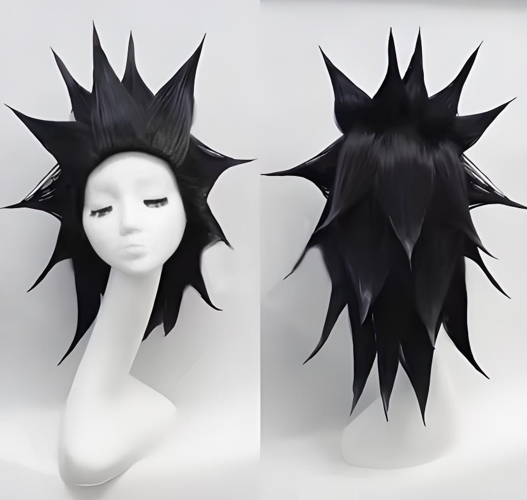 Anime Cosplay Bleach - Bleach Kenpachi Zaraki Siyah Anime Cosplay
