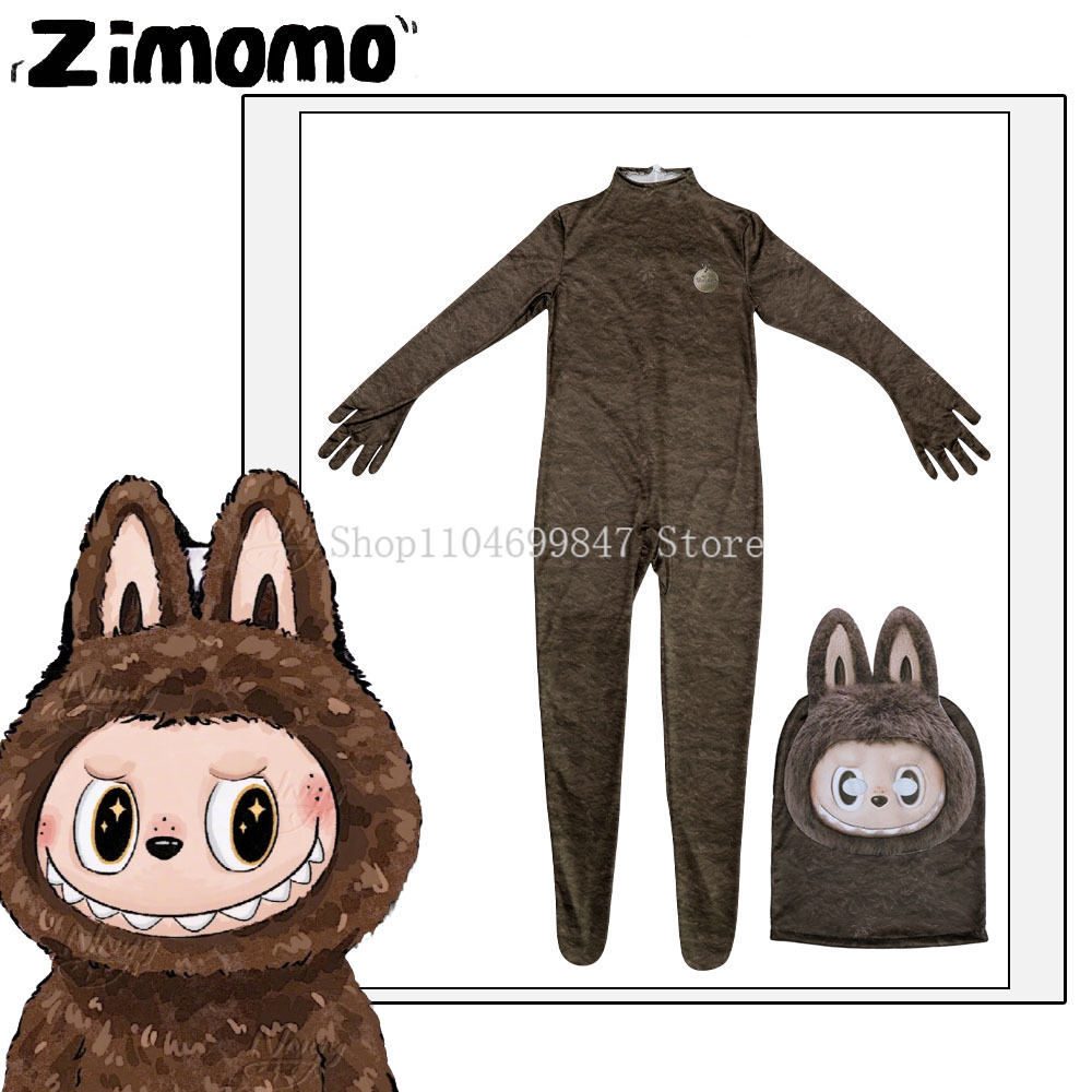 Anime Cosplay Jumpsuit - Karikatür Canavar Zimomo Cosplay Kostüm Tema