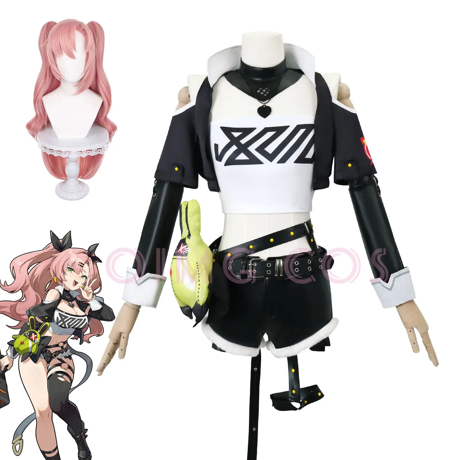 Anime Cosplay Mujer - Nicole Demara Zenless Zone Zero Cosplay