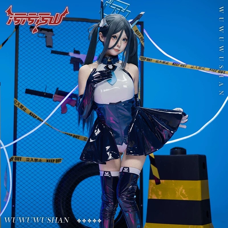 Anime Cosplay Jumpsuit - Rol Oynamak Mavi Arşiv Tendou Arisu