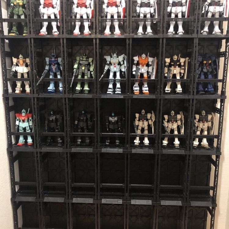 Bandai Gundam Rg - Stokta Gundam Gnaku HG/RG/1/144 Ekran Standı