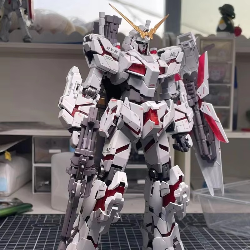 Bandai Gundam Rg - Stokta Hg 1/144 Rx-0 Unicorn İmha