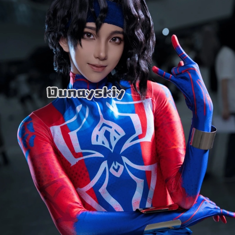 Anime Cosplay India - Hindistan Örümcek Adam Cosplay Zentai Kostüm
