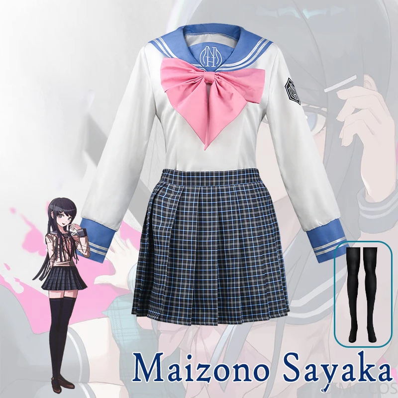 Anime Cosplay Jumpsuit - Maizono Sayaka Cosplay Kostüm Anime Süper