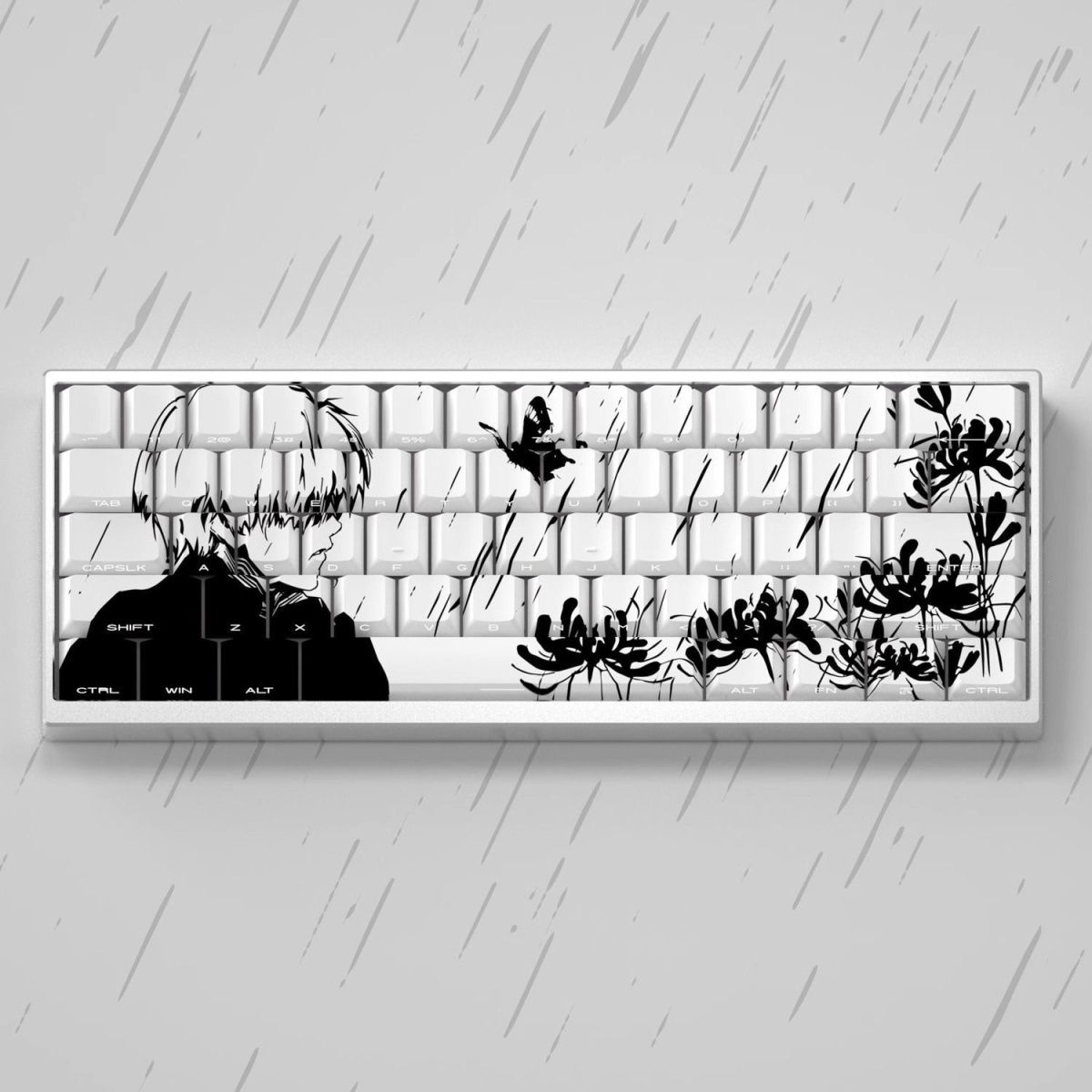 Tokyo Ghoul Mask - 130 Tuş Kaneki Ken Tema Klavye