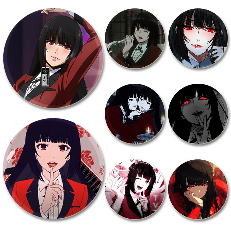 Anime Cosplay Yumeko - Yumeko Jabami Anime Karakter Rozeti Cosplay