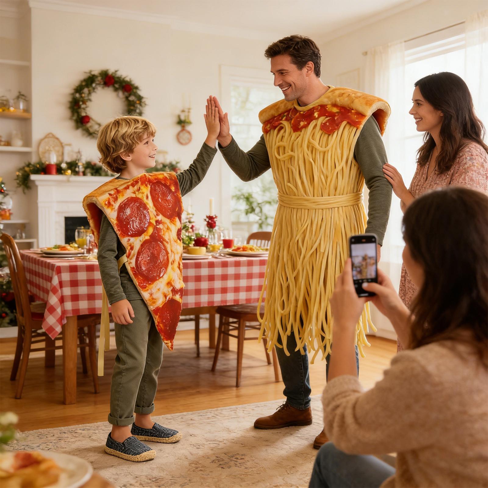 Pizza Cadılar Bayramı Kostümü  - Anime Cosplay For Couples incelemesi ve fiyatı