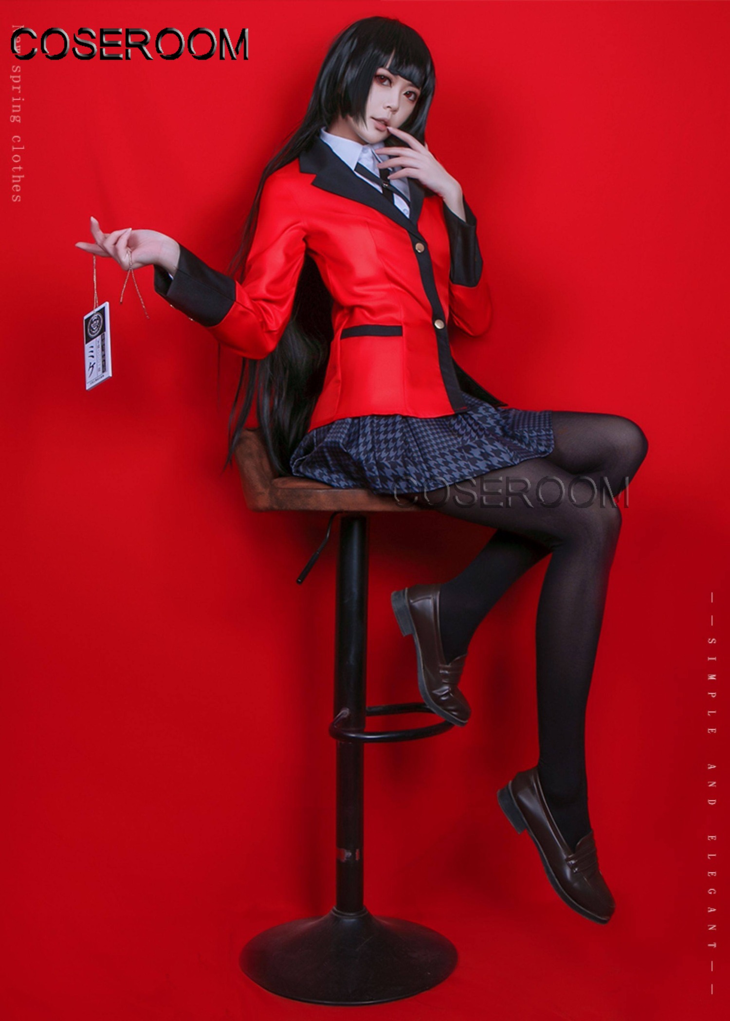 Anime Kakegurui Kompulsif Kuma - Anime Cosplay Yumeko incelemesi ve fiyatı
