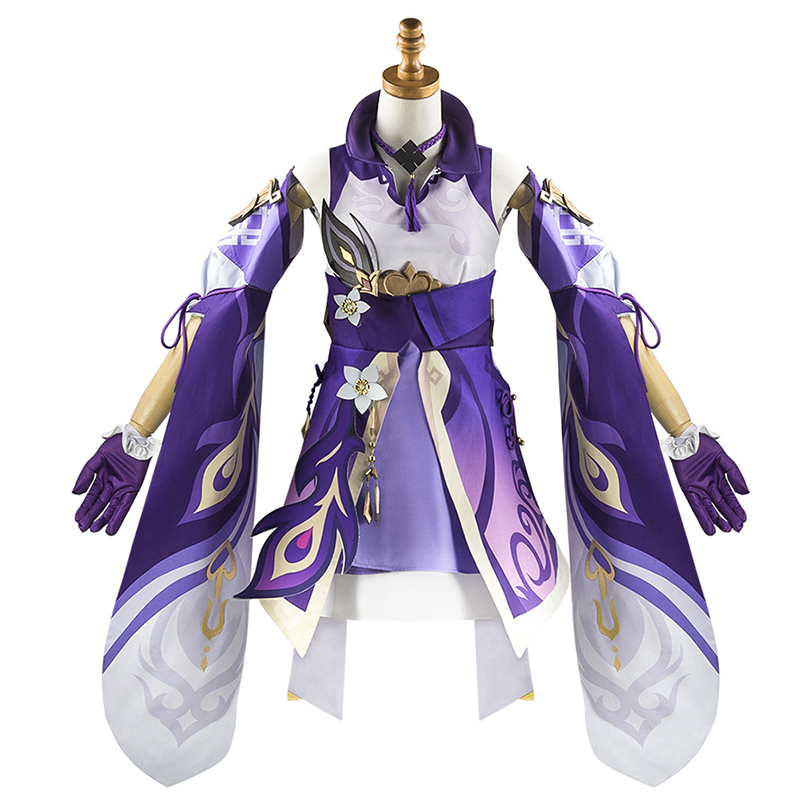 Genshin Impact Keqing Cosplay  - Anime Cosplay Jumpsuit incelemesi ve fiyatı