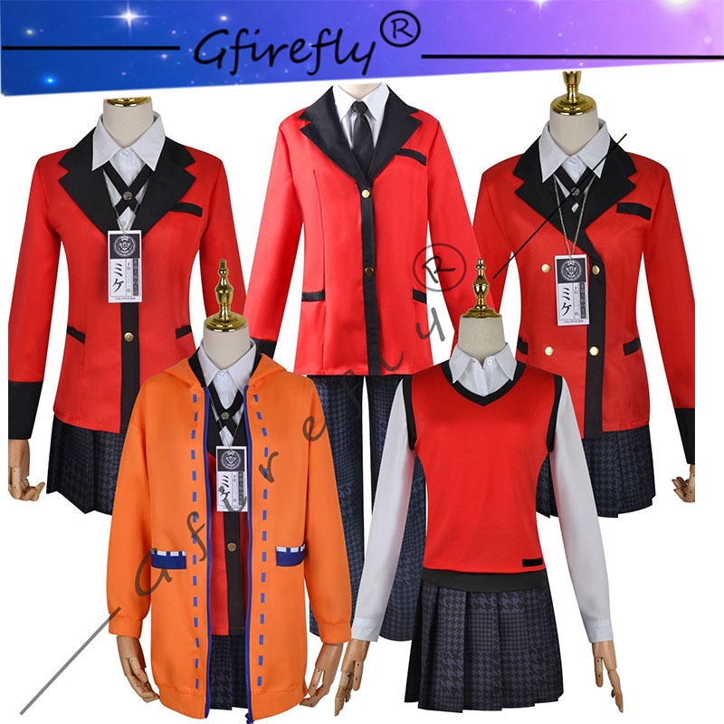 Kakegurui Cosplay Kostüm Jyaba - Anime Cosplay Yumeko incelemesi ve fiyatı