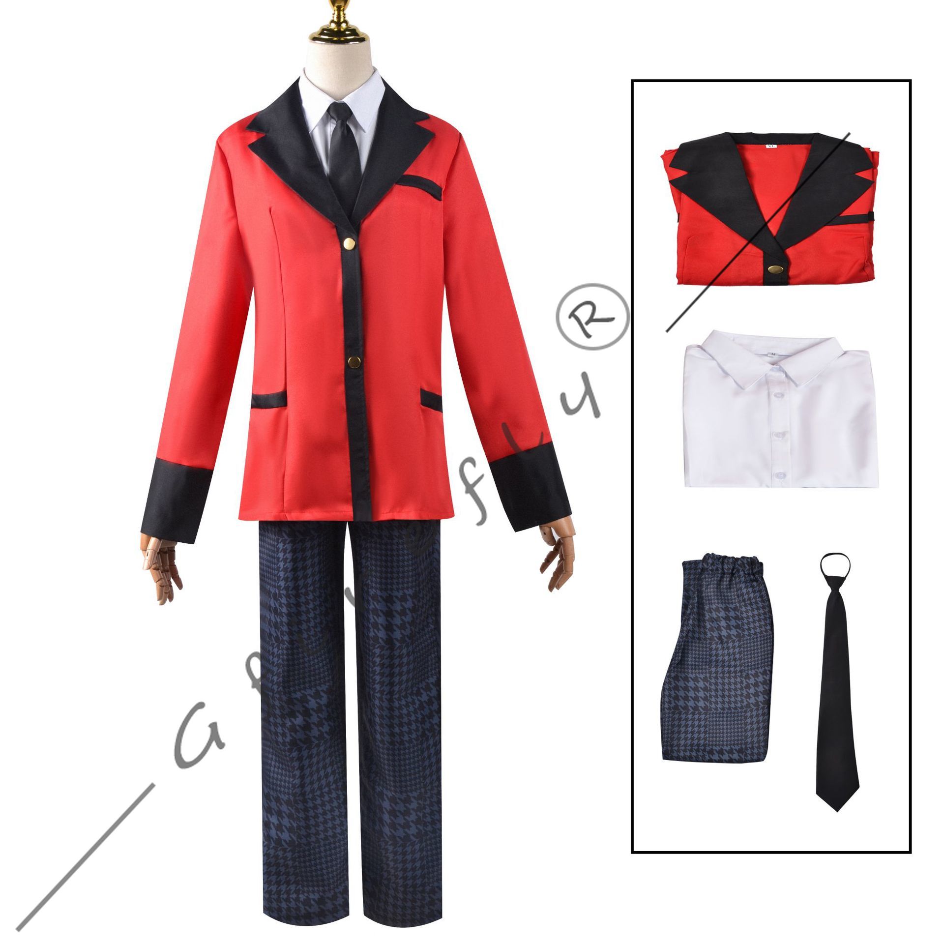 Kakegurui Cosplay Kostüm Jyaba - Anime Cosplay Yumeko incelemesi ve fiyatı