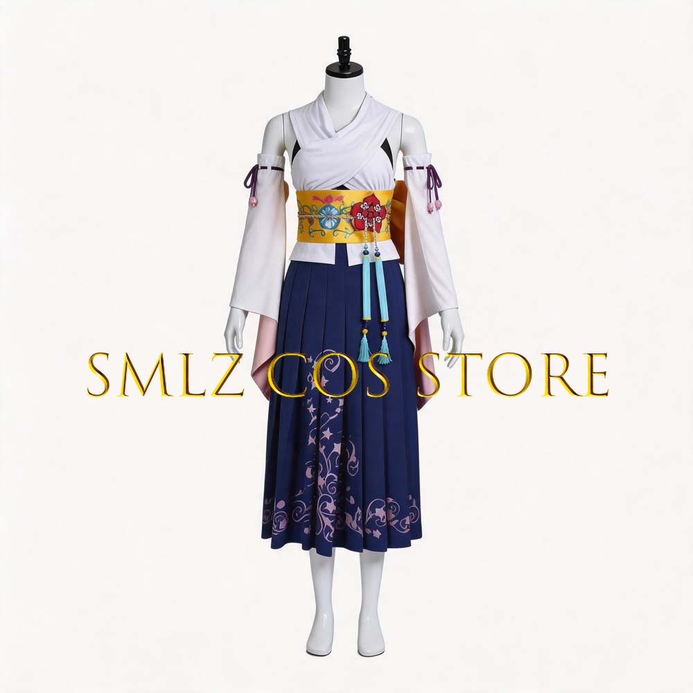 Smlz FFX Yuna Cosplay Anime FF - Anime Cosplay Mujer incelemesi ve fiyatı