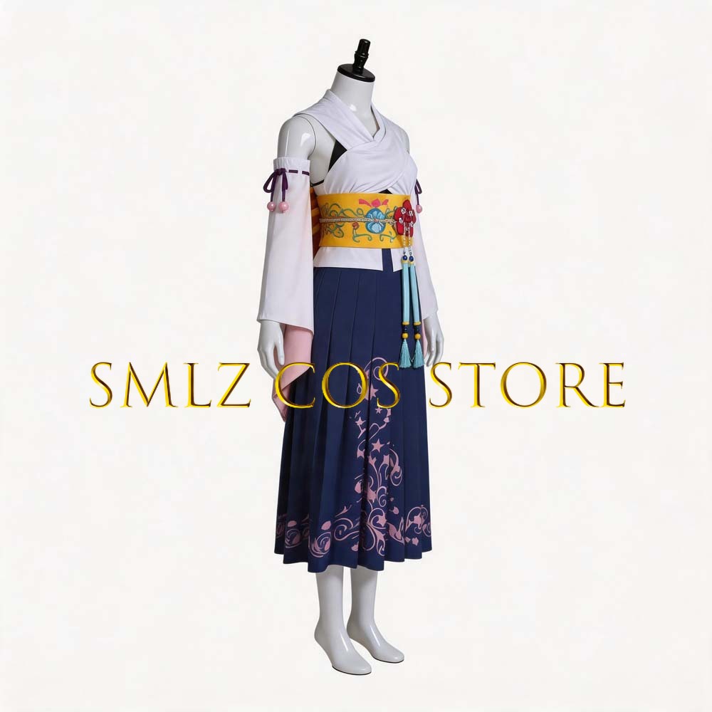 Smlz FFX Yuna Cosplay Anime FF - Anime Cosplay Mujer incelemesi ve fiyatı