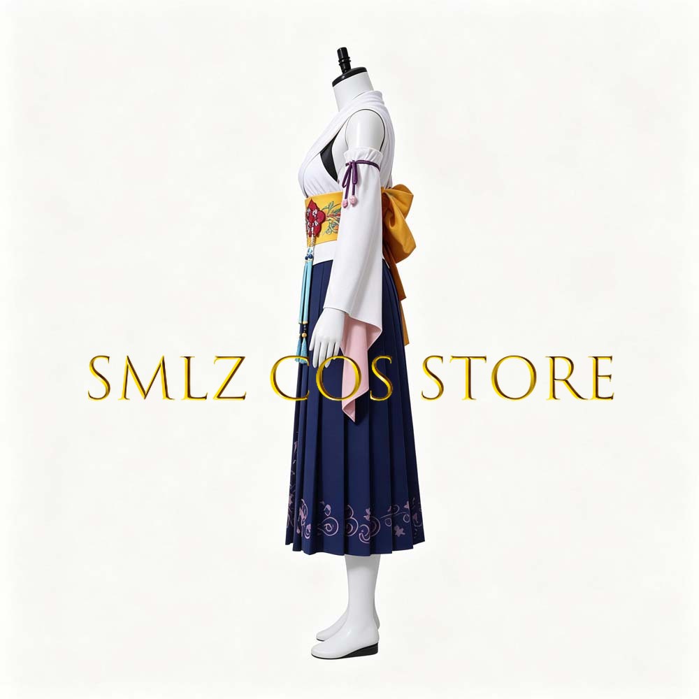 Smlz FFX Yuna Cosplay Anime FF - Anime Cosplay Mujer incelemesi ve fiyatı