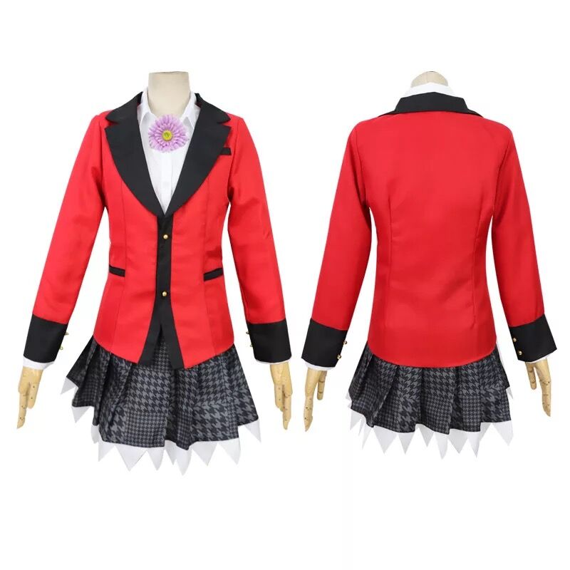 Anime Kakegurui Yumeko kostüml - Anime Cosplay Yumeko incelemesi ve fiyatı