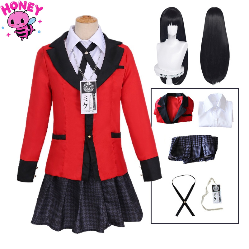 Anime Jabami Yumeko Cosplay Ko - Anime Cosplay Yumeko incelemesi ve fiyatı