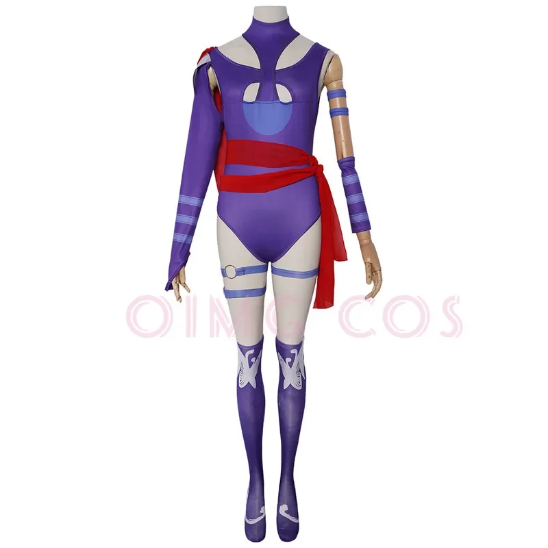 Görünmez Kadın Psylocke Cospla - Anime Cosplay Jumpsuit incelemesi ve fiyatı