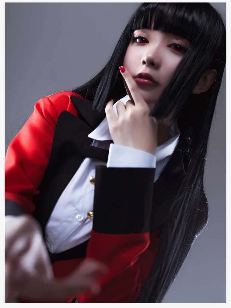 Anime Kakegurui Yumeko Jabami  - Anime Cosplay Yumeko incelemesi ve fiyatı