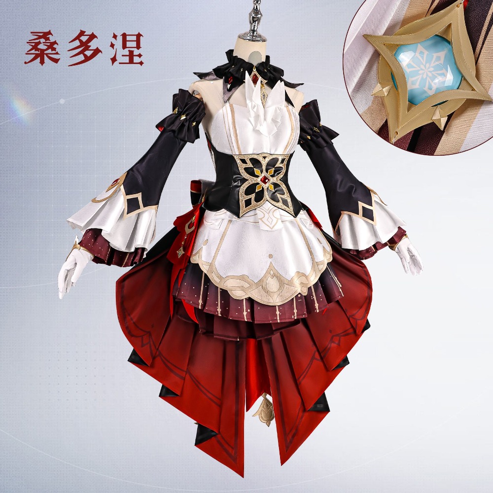 Genshin Impact Sandrone The Ma - Anime Cosplay Costumes Female incelemesi ve fiyatı