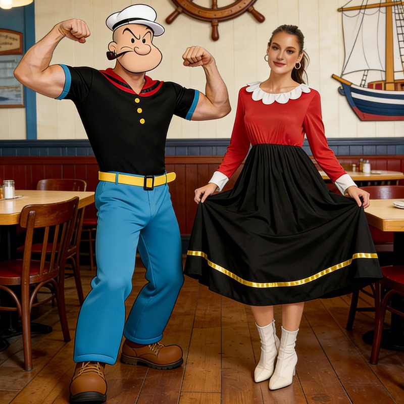 Yeni Karnaval Cosplay Kostümü  - Anime Cosplay For Couples incelemesi ve fiyatı
