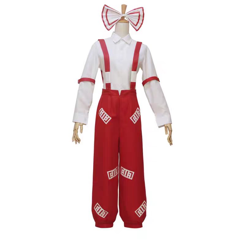 Fujiwara no Mokou Touhou Cospl - Anime Cosplay Jumpsuit incelemesi ve fiyatı